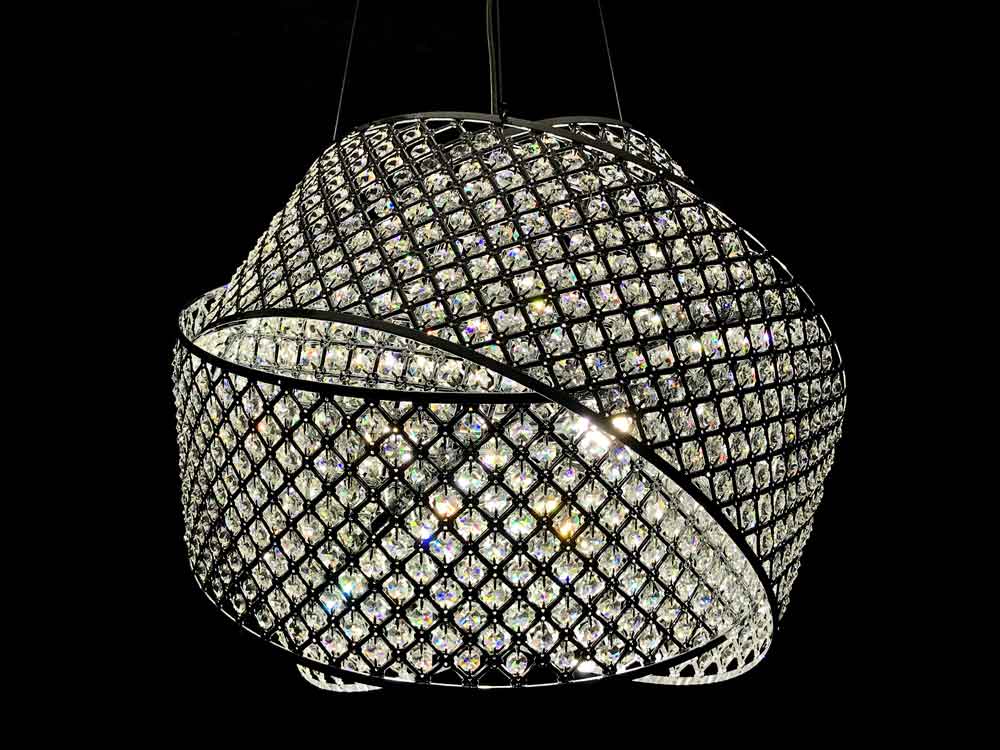 Nest 6 Light Crystal Chandelier