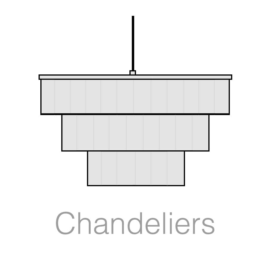 Chandeliers from BrightXtra